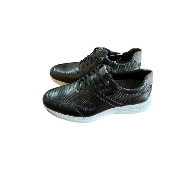 Rockport Leather Sport Sneakers Shoes Mens‎ NEW US 7 M Lace Up Casual Black main image 6